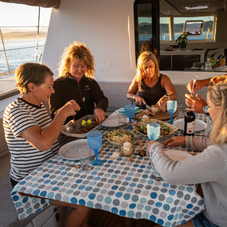 meals shared amongst friends are what memories are made from